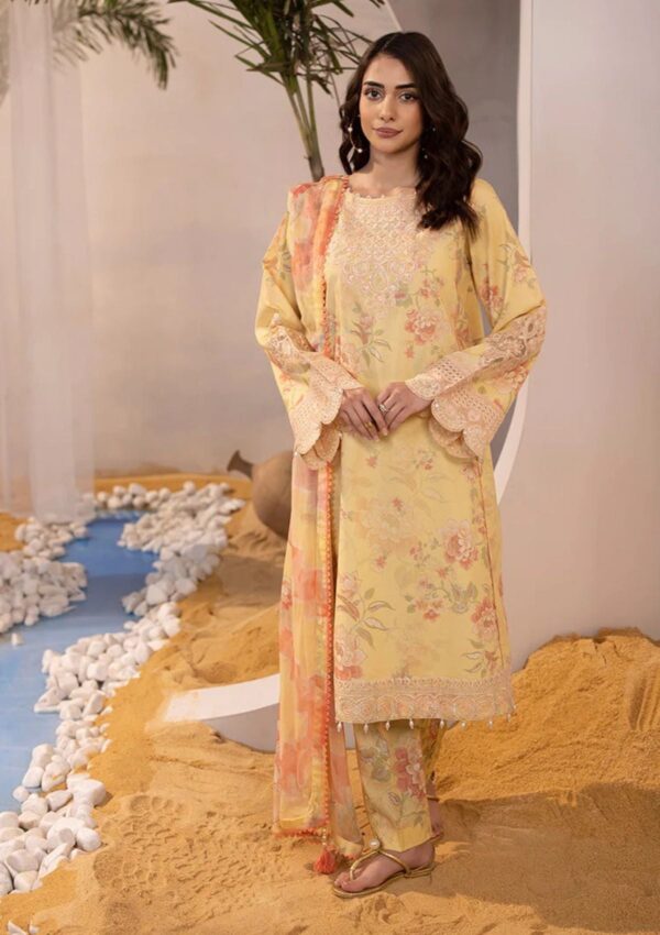 Ellena Eas L3 9 4 Summer Embroidered Lawn Collection