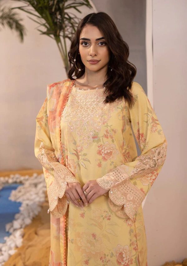 Ellena Eas L3 9 4 Summer Embroidered Lawn Collection