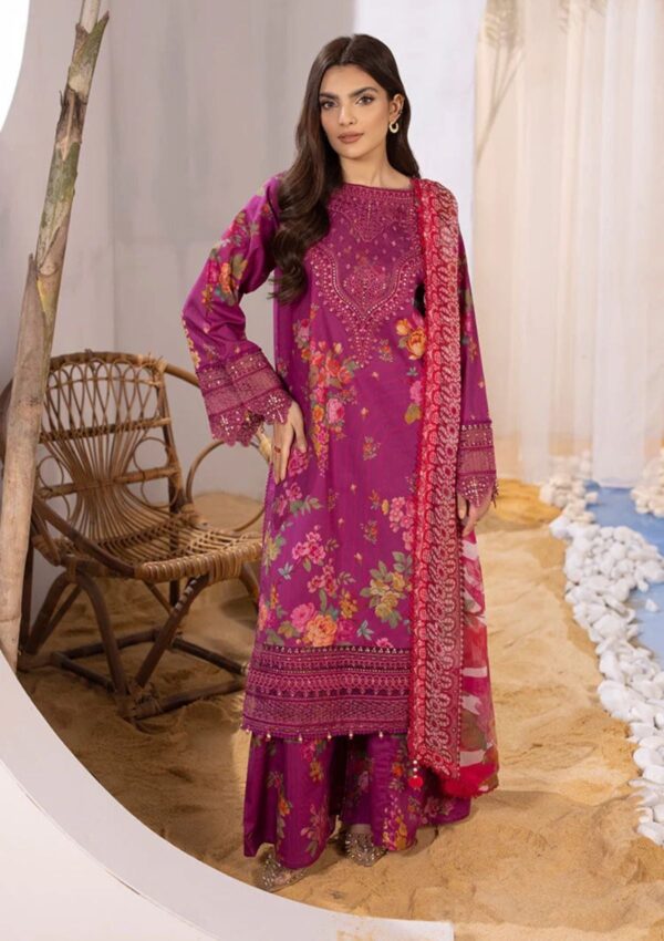 Ellena Eas L3 9 5 Summer Embroidered Lawn Collection