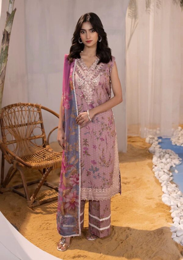 Ellena Eas L3 9 7 Summer Embroidered Lawn Collection