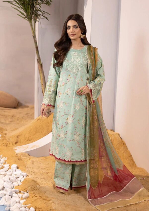 Ellena Eas L3 9 9 Summer Embroidered Lawn Collection