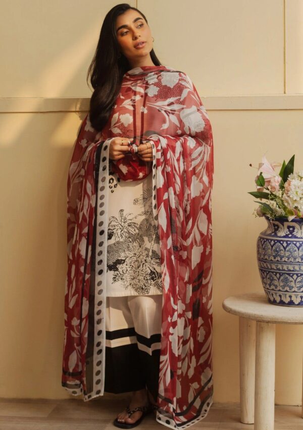 Coco By Zara Shahjahan Cza24 8 Plum Coco Prints Lawn Collection