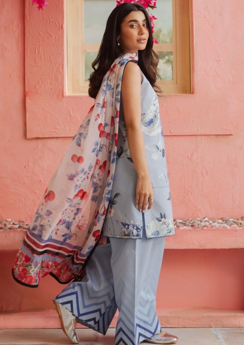 Coco By Zara Shahjahan Cza24 4 Blueberry Coco Prints Lawn Collection