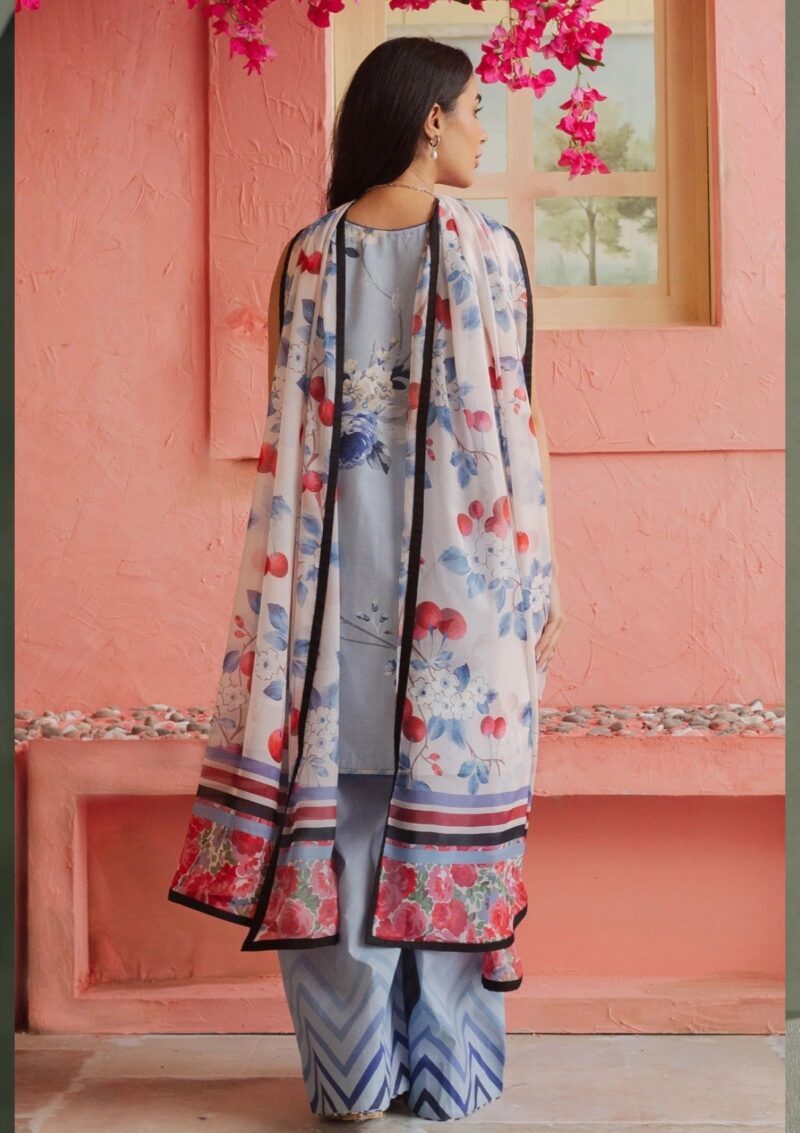 Coco By Zara Shahjahan Cza24 4 Blueberry Coco Prints Lawn Collection