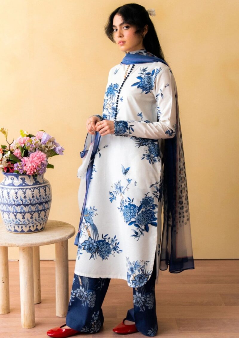 Coco By Zara Shahjahan Cza24 3 Indigo Coco Prints Lawn Collection