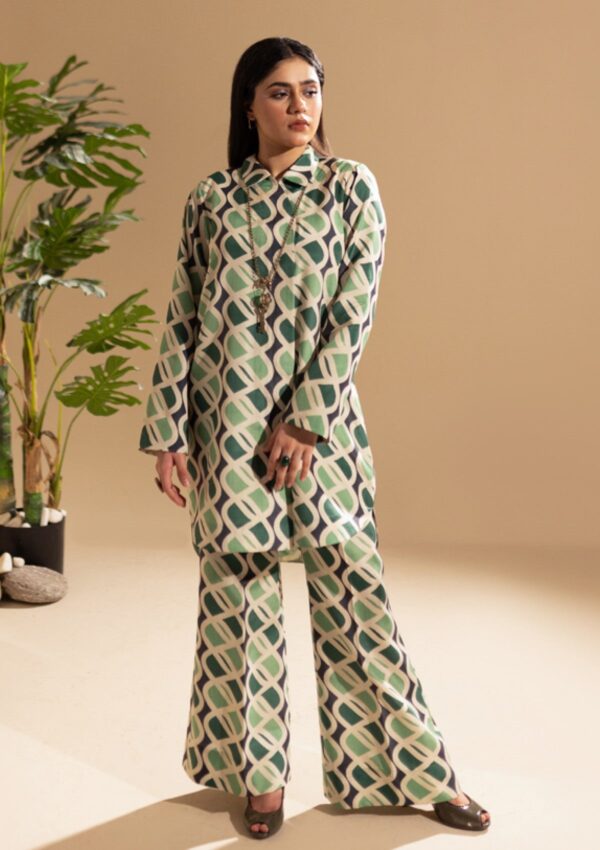 Fozia Khalid Emeraude Basics Print Edit Pret Collection