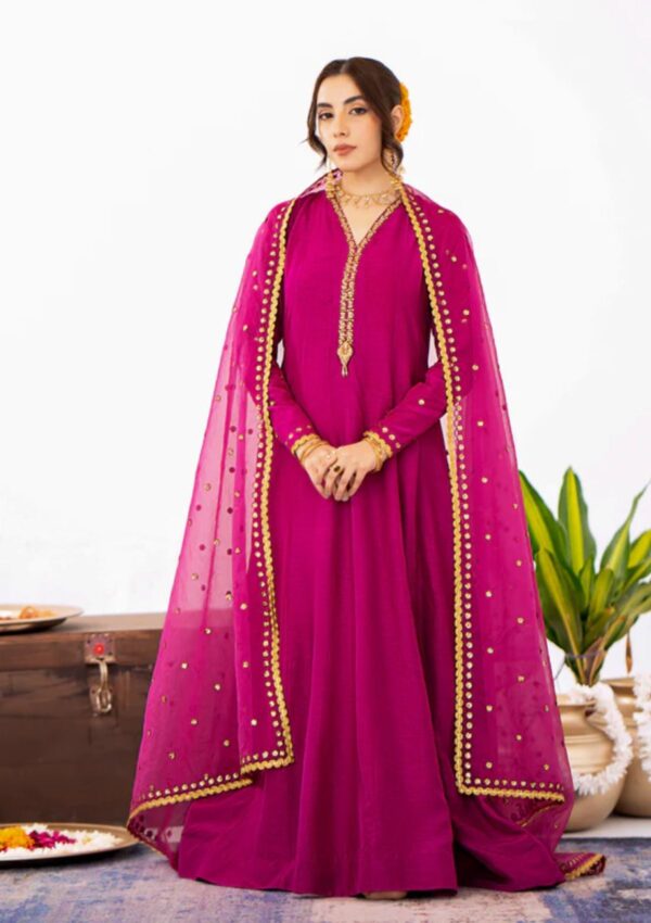 Fozia Khalid Fs24 04 Daneen Silk Vol III Pret Collection