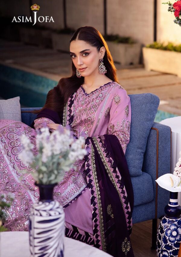 Asim Jofa Ajur 24 3 Uraan Lawn Collection