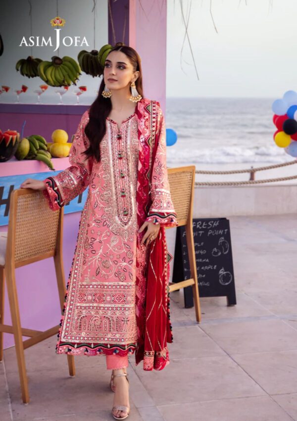 Asim Jofa Ajur 24 6 Uraan Lawn Collection