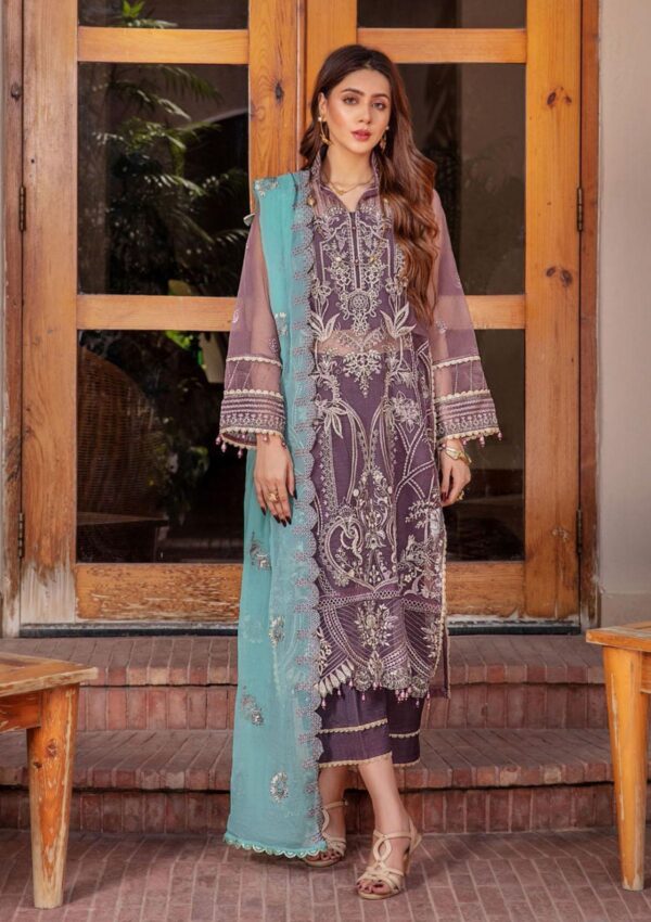 Humdum Chiffon Pc 03 Pareesha Formal Collection