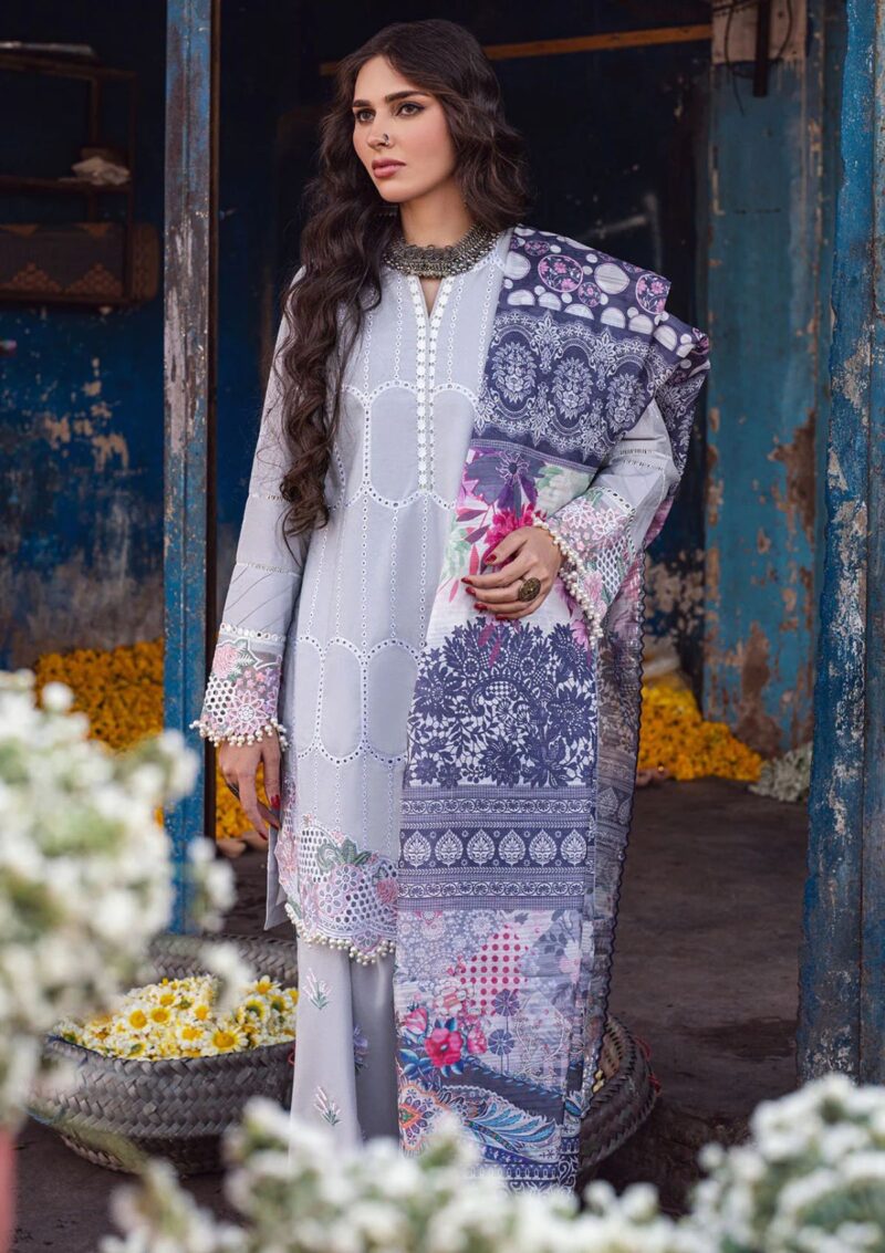 Sahane Ct 10007 Dastaan Sahakari Chikankari Lawn Collection