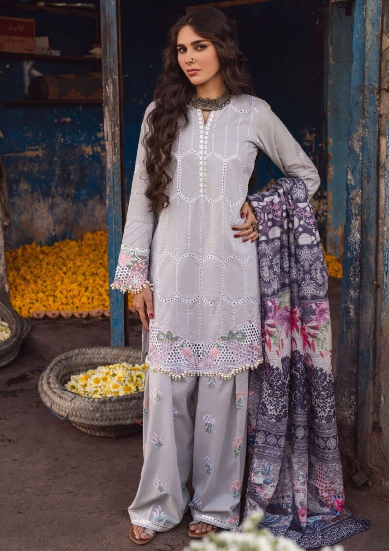 Sahane Ct 10007 Dastaan Sahakari Chikankari Lawn Collection