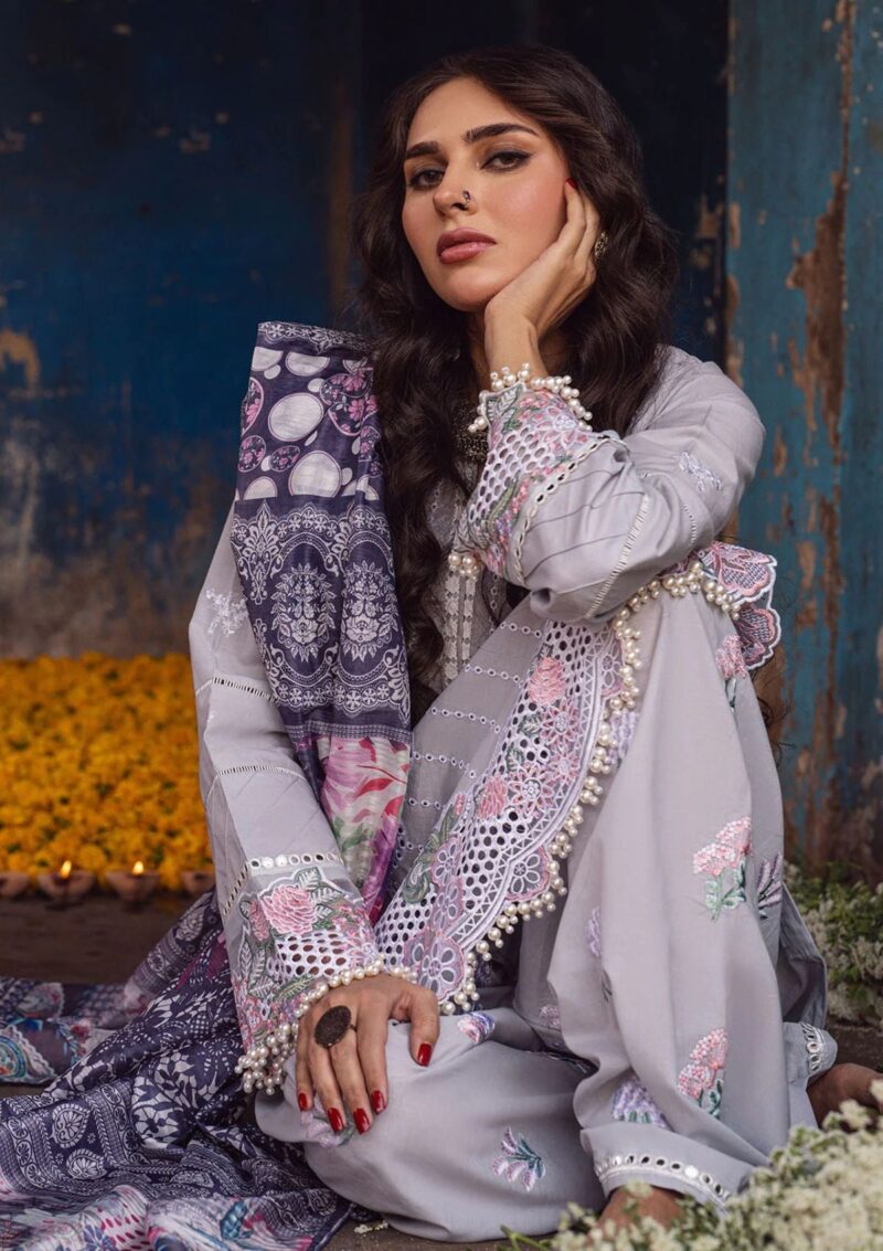 Sahane Ct 10007 Dastaan Sahakari Chikankari Lawn Collection