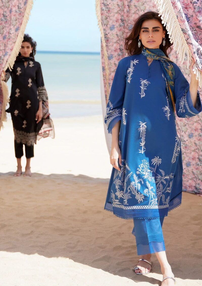 Sahar Fe V2 3 Unstitched Festive Volume II Lawn Collection