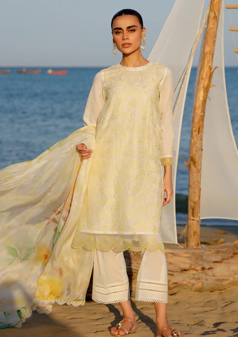 Sahar Fe V2 4 Unstitched Festive Volume II Lawn Collection