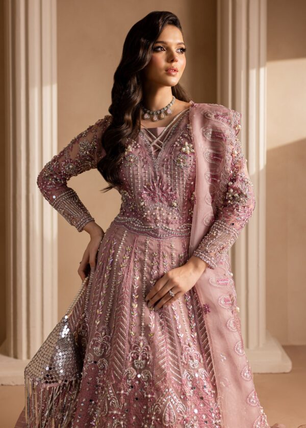 Maria Osama Khan Pakeezah Lamhay Embroidered Organza