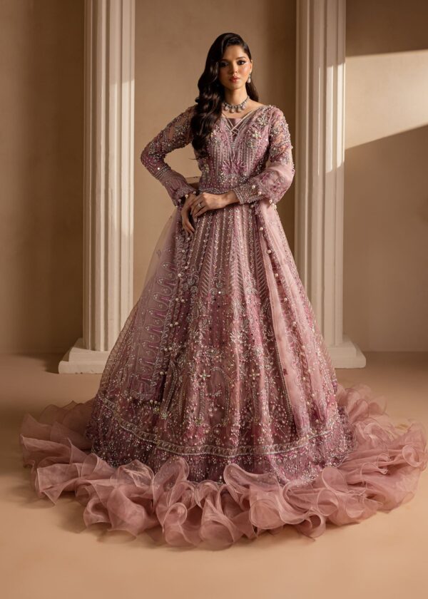 Maria Osama Khan Pakeezah Lamhay Embroidered Organza