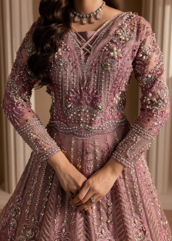 Maria Osama Khan Pakeezah Lamhay Embroidered Organza