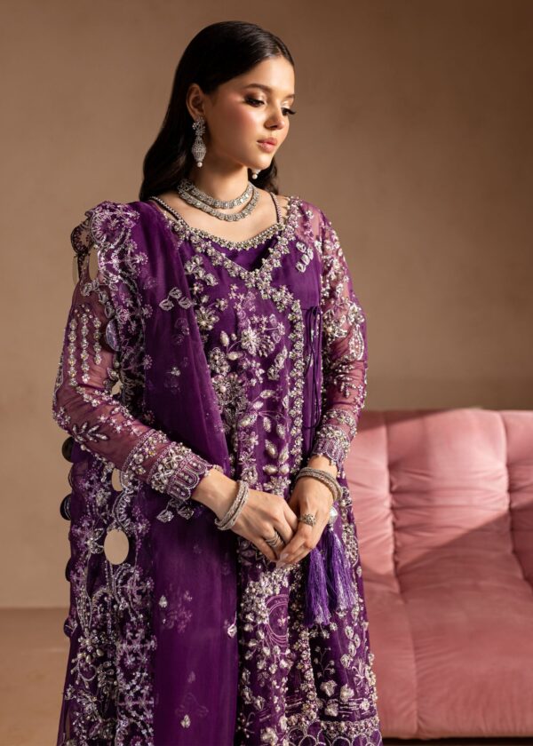 Maria Osama Khan Sheesham Lamhay Embroidered Organza