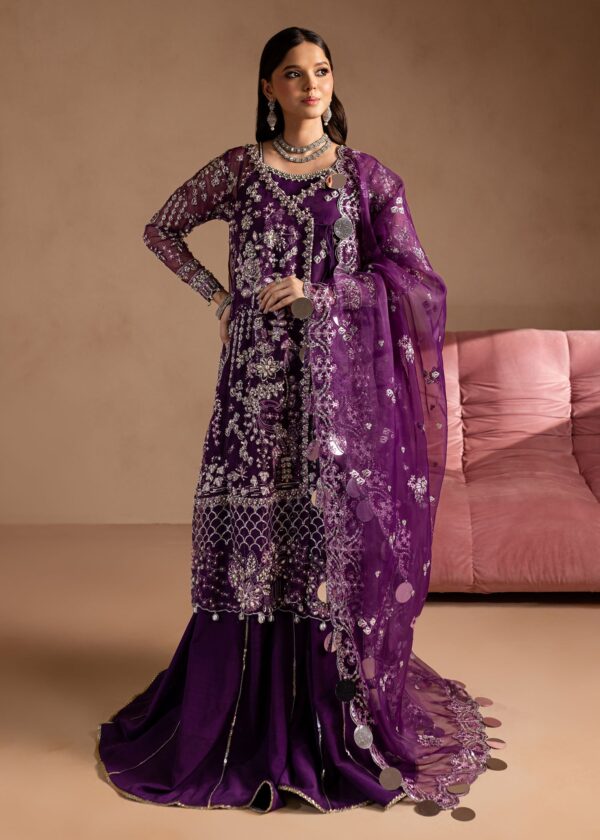 Maria Osama Khan Sheesham Lamhay Embroidered Organza