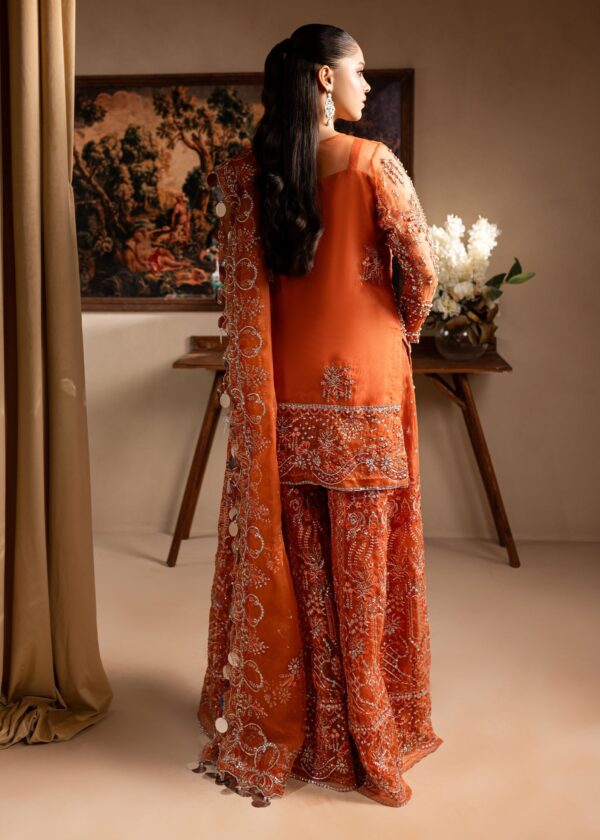 Maria Osama Khan Gulnaar Lamhay Embroidered Organza