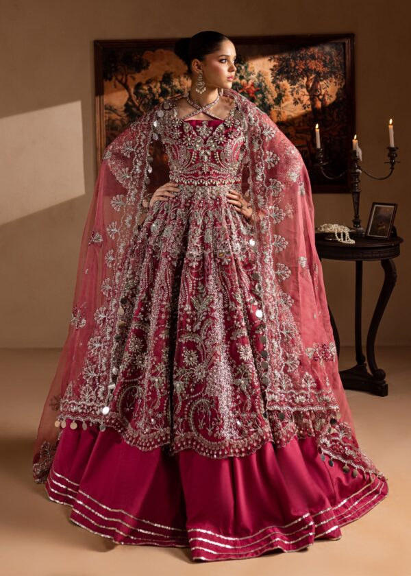 Maria Osama Khan Nayab Lamhay Embroidered Organza