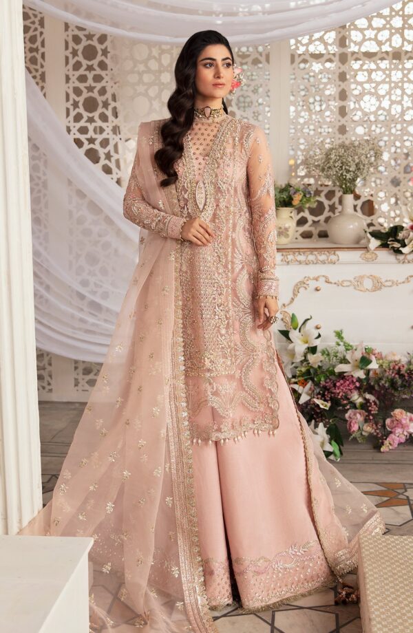 Zevk Mushq Zevk Afsanah Luxury Embroidered Net