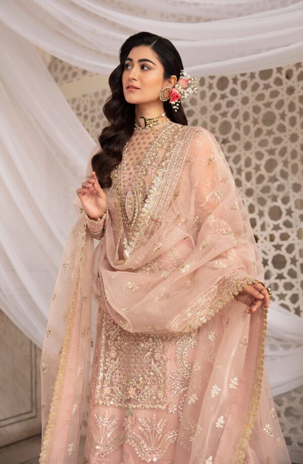 Zevk Mushq Zevk Afsanah Luxury Embroidered Net