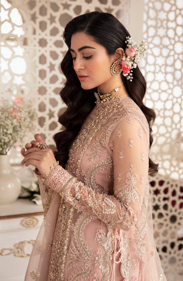 Zevk Mushq Zevk Afsanah Luxury Embroidered Net