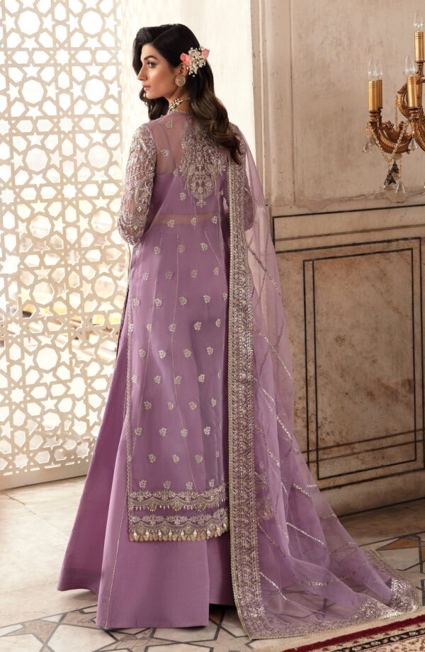 Zevk Gul-E-Nargis Zevk Afsanah Luxury Embroidered Organza