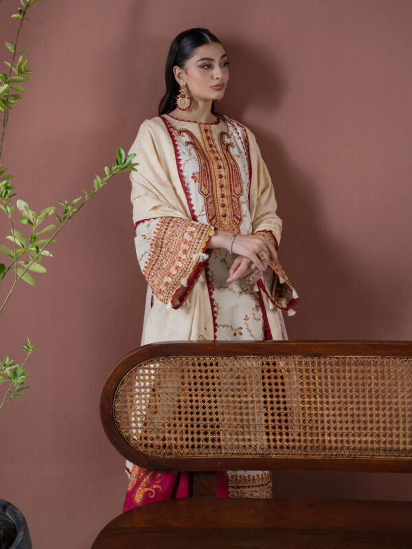 Faiza Faisal - Ada Winter Embroidered Karandi Collection