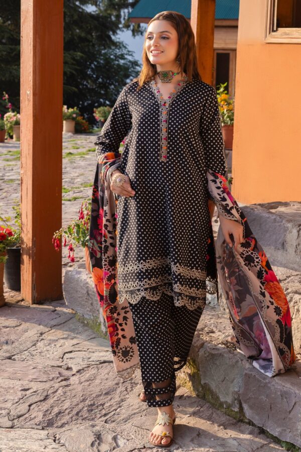 Charizma Anw4-01 Aniq Embroidered Staple Linen Collection