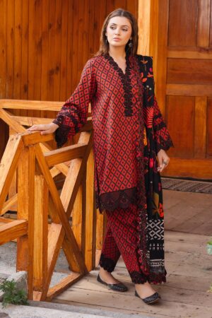 Charizma Anw4-06 Aniq Embroidered Staple Linen Collection