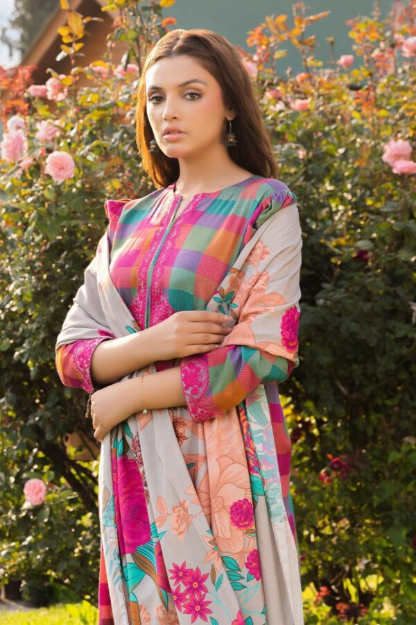 Charizma Anw4-10 Aniq Embroidered Staple Linen Collection