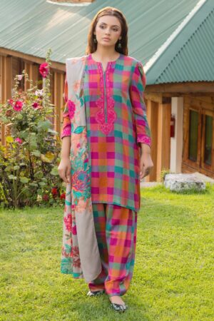 Charizma Anw4-10 Aniq Embroidered Staple Linen Collection