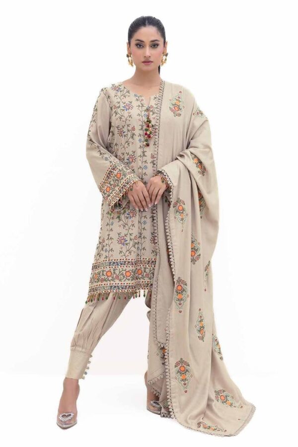 Gul Ahmed Ap-42007 Winter Embroidered Acrylic Collection