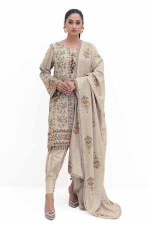 Gul Ahmed Ap-42007 Winter Embroidered Acrylic Collection