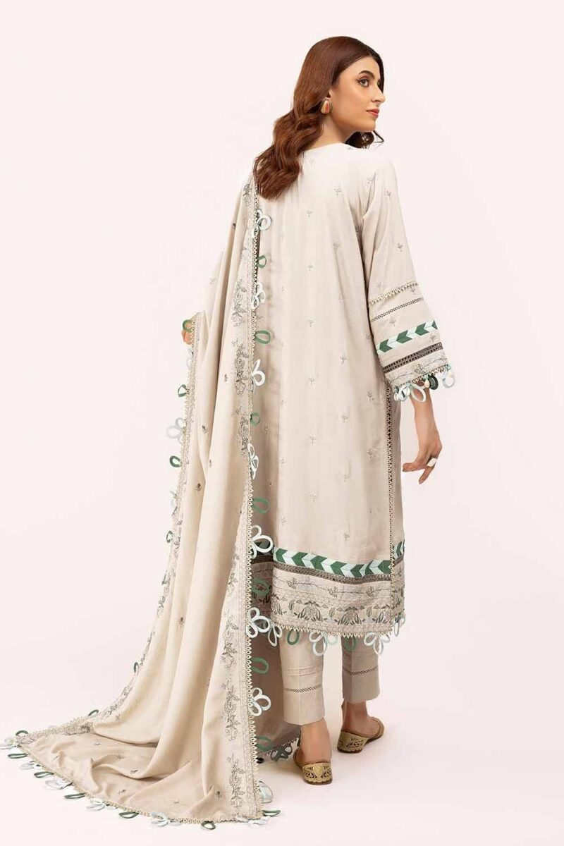 Gul Ahmed Ay-42007 Winter Embroidered Karandi Collection