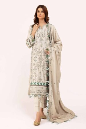 Gul Ahmed Ay-42007 Winter Embroidered Karandi Collection