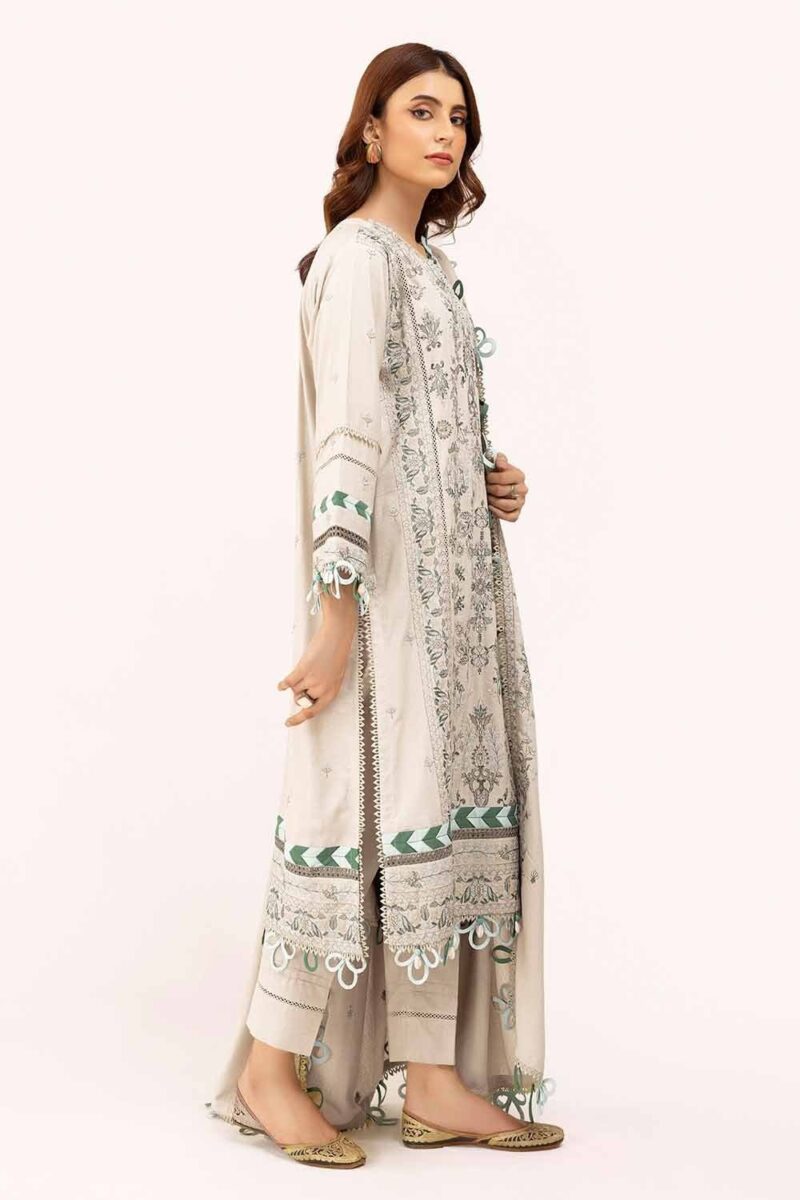 Gul Ahmed Ay-42007 Winter Embroidered Karandi Collection