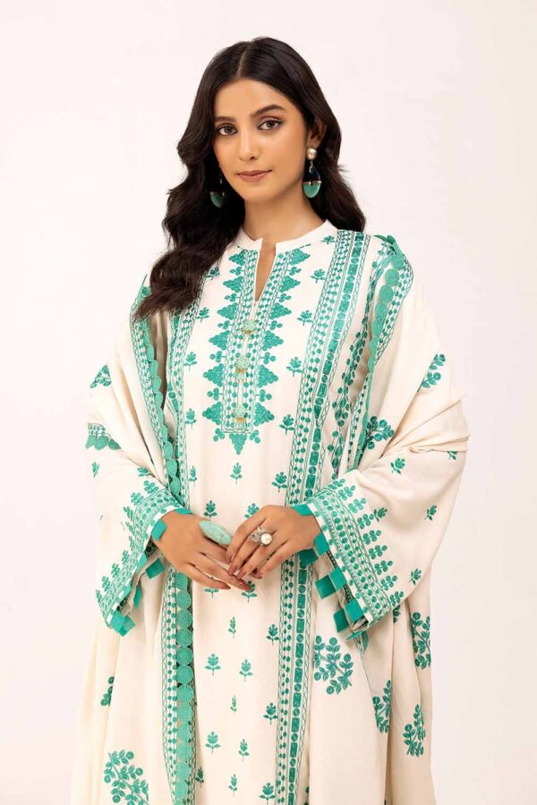 Gul Ahmed Ay-42008 Winter Embroidered Karandi Collection