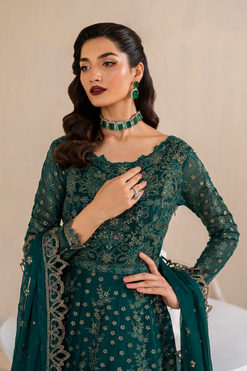 Iznik Cc-47 Iznik Chinon Vol-02 Embroidered Chiffon