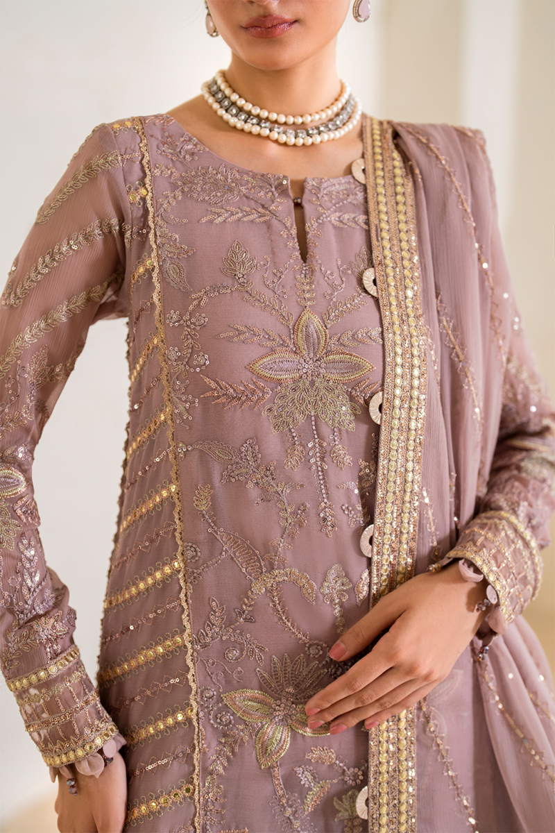 Iznik Cc-48 Iznik Chinon Vol-02 Embroidered Chiffon