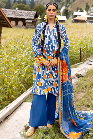 Gul Ahmed Cd-42003 Embroidered Corduroy Collection