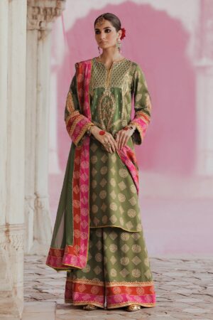 Charizma Ctw4-01 Tabeer Embroidered Chunri Silk