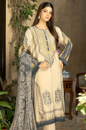 Gul Ahmed Cv-32014 Winter Embroidered Cotail Collection