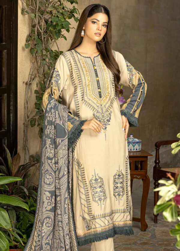 Gul Ahmed Cv 32014 Winter Embroidered Cotail Collection