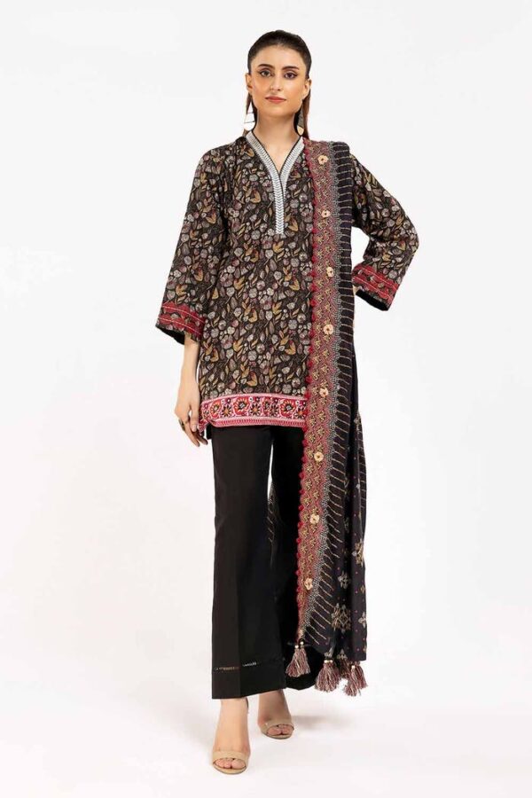 Gul Ahmed Cv 42012 Winter Embroidered Khaddar Collection