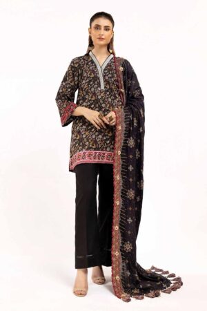 Gul Ahmed Cv-42012 Winter Embroidered Khaddar Collection