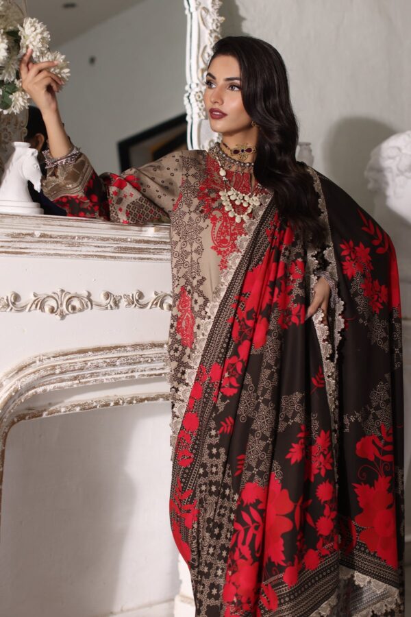 Charizma Cvw4-04 Virsa Embroidered Linen Collection